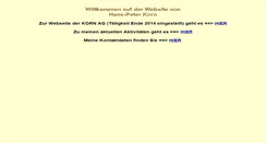 Desktop Screenshot of korn.ch